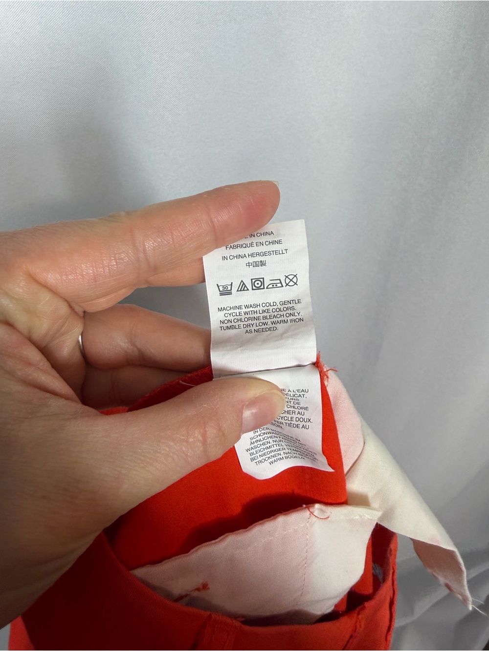 J Crew | Chino 4" Inseam Shorts Orange Women's Size 4 - Picture 8 of 11